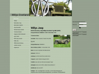 willys-jeep-mb.de Webseite Vorschau