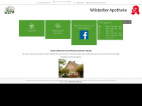 wilstedter-apotheke.de Webseite Vorschau