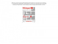 wimpel-im-quadrat.de Webseite Vorschau