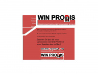 win-prodis.de Webseite Vorschau