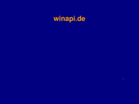 winapi.de Webseite Vorschau