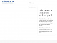 wincomm.ch Webseite Vorschau