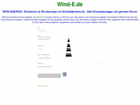 wind-e.de Webseite Vorschau