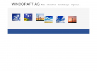 windcraft.ch Webseite Vorschau