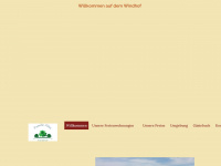windhof-altes.de Webseite Vorschau