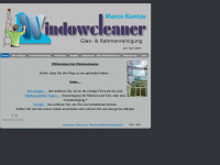 windowcleaner.de Webseite Vorschau