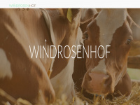 windrosenhof.ch Webseite Vorschau