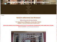 windsaat.de Webseite Vorschau