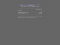 windschief.de Webseite Vorschau