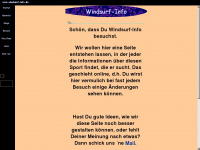 windsurf-info.de Webseite Vorschau