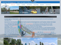 windsurfclub-speyer.de Webseite Vorschau