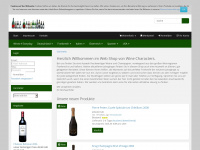 wine-characters.de Webseite Vorschau