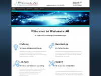 winformatic.ch Webseite Vorschau