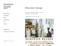 winfried-becker.de Webseite Vorschau