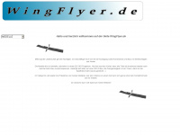 wingflyer.de Webseite Vorschau