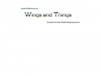 wingsandthings.de Webseite Vorschau