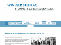 winiger-stein.ch Webseite Vorschau