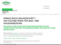winkelbach-bau.de Webseite Vorschau