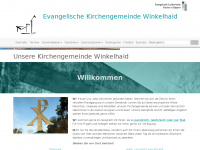winkelhaid-evangelisch.de Webseite Vorschau
