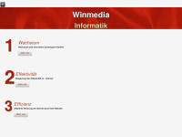 winmedia.ch Webseite Vorschau