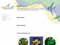 winsener-aquarienverein.de Webseite Vorschau
