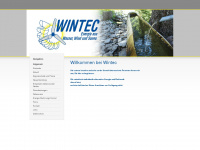 wintec.ch Webseite Vorschau