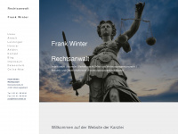 winter-anwalt.de Webseite Vorschau