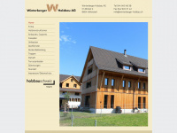winterberger-holzbau.ch Webseite Vorschau
