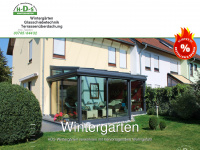 wintergarten-sachsen.de Webseite Vorschau
