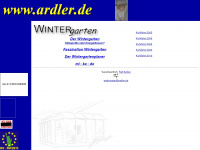 wintergartenseiten.de Webseite Vorschau