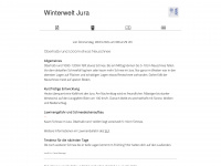 winterwelt-jura.ch Webseite Vorschau