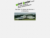 wintikurier.ch Webseite Vorschau