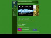 winzerfest-efringen-kirchen.de Webseite Vorschau