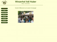 winzerhof-adi-huber.de Webseite Vorschau