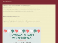 winzerhof-muellner.at Webseite Vorschau