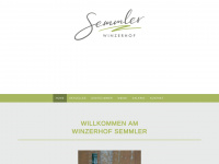 winzerhof-semmler.at Webseite Vorschau