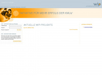 wip.co.at Webseite Vorschau