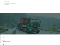wipfli-transporte.ch Webseite Vorschau