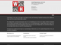 wippenhammer.at Webseite Vorschau