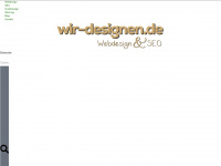 wir-designen.de Webseite Vorschau