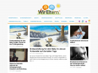 wir-eltern.de Webseite Vorschau
