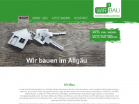 wir3bau.de Webseite Vorschau