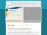wirbelsaeulenzentrum-hamburg-alsterdorf.de Webseite Vorschau