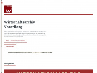 wirtschaftsarchiv-v.at Webseite Vorschau