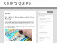 chipsquips.com Webseite Vorschau