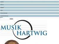 musik-hartwig.de Webseite Vorschau