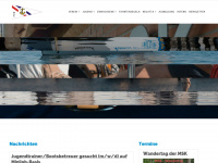 msk-segeln.de Webseite Vorschau