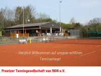 tennis-preetz.de Webseite Vorschau
