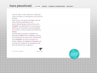 pleschinski.de Webseite Vorschau