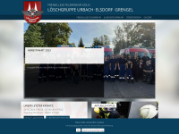 ff-urbach.de Webseite Vorschau